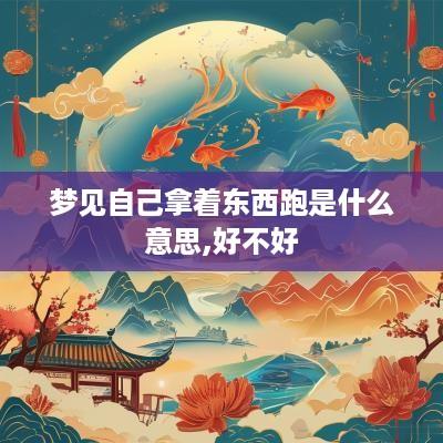 梦见自己拿着东西跑是什么意思,好不好