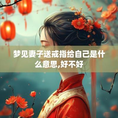 梦见妻子送戒指给自己是什么意思,好不好