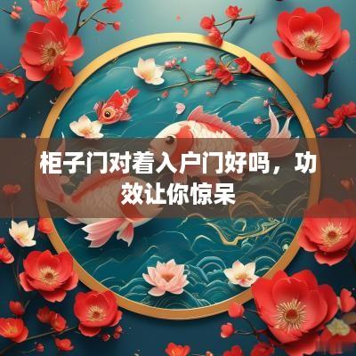 柜子门对着入户门好吗，功效让你惊呆