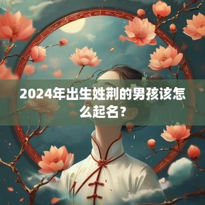 2025年出生姓荆的男孩该怎么起名？