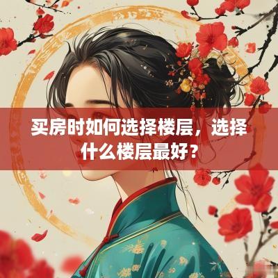 买房时如何选择楼层，选择什么楼层最好？