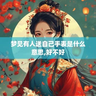 梦见有人送自己手表是什么意思,好不好