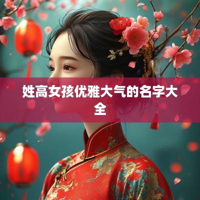 姓高女孩优雅大气的名字大全
