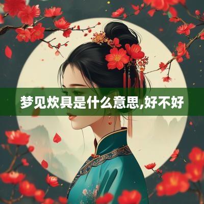 梦见炊具是什么意思,好不好