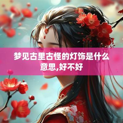 梦见古里古怪的灯饰是什么意思,好不好 梦见古里古怪的灯饰是什么意思,好不好