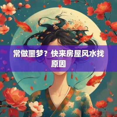 常做噩梦？快来房屋风水找原因