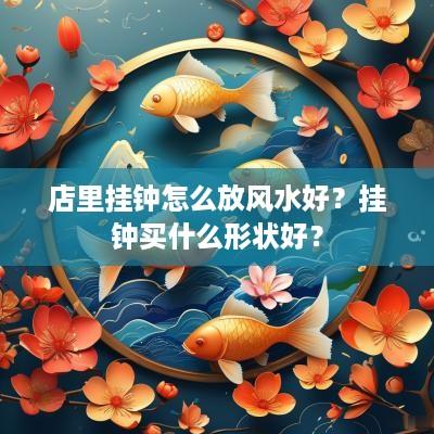 店里挂钟怎么放风水好？挂钟买什么形状好？