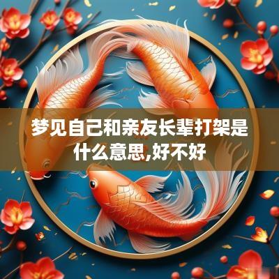 梦见自己和亲友长辈打架是什么意思,好不好