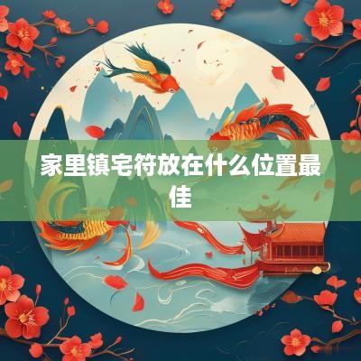 家里镇宅符放在什么位置最佳