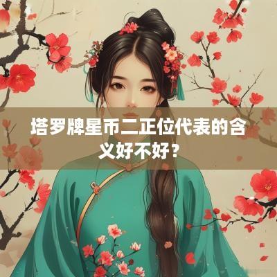 塔罗牌星币二正位代表的含义好不好？