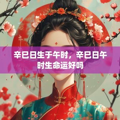 辛巳日生于午时，辛巳日午时生命运好吗