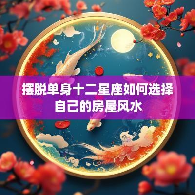 摆脱单身十二星座如何选择自己的房屋风水