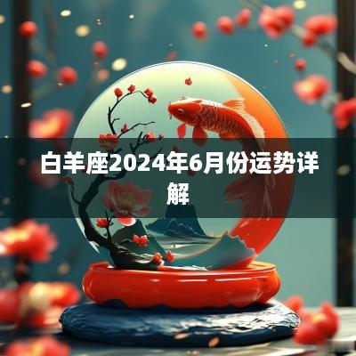 白羊座2025年6月份运势详解