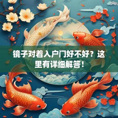 镜子对着入户门好不好？这里有详细解答！