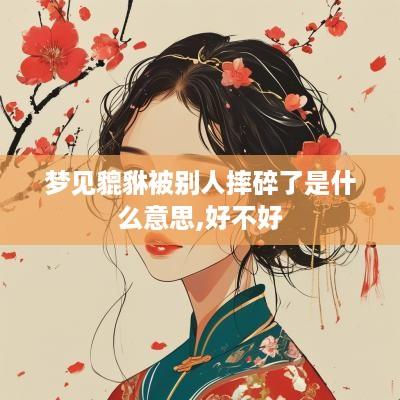 梦见貔貅被别人摔碎了是什么意思,好不好