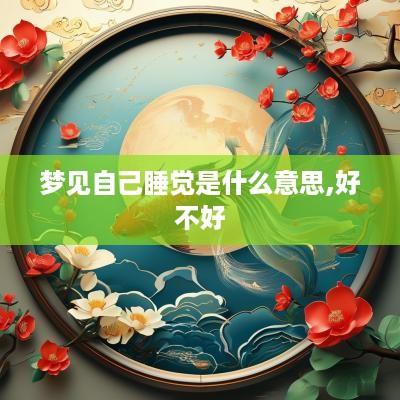 梦见自己睡觉是什么意思,好不好