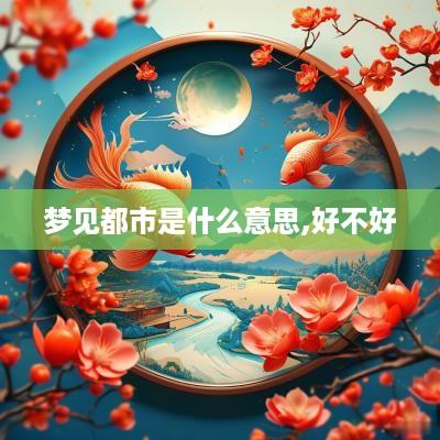梦见都市是什么意思,好不好