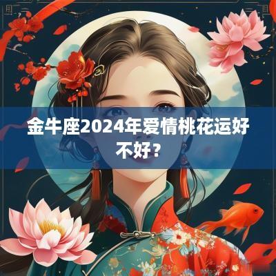 金牛座2025年爱情桃花运好不好？