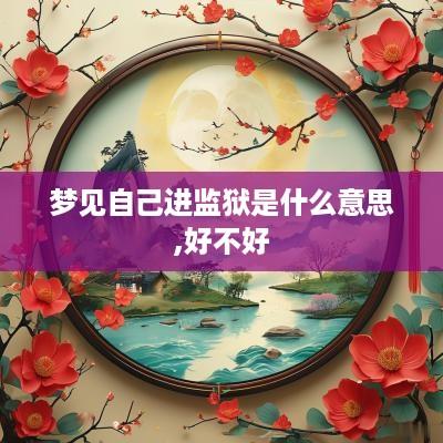 梦见自己进监狱是什么意思,好不好