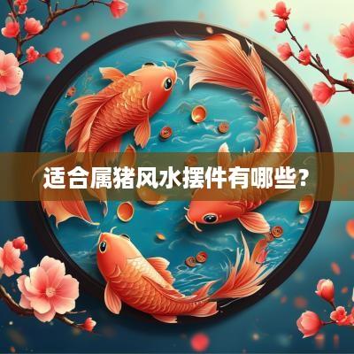 适合属猪风水摆件有哪些？
