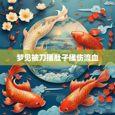 梦见被刀捅肚子捅伤流血