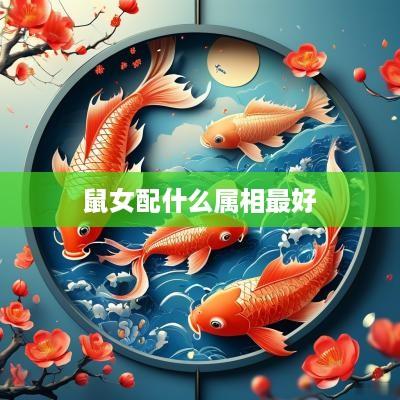 鼠女配什么属相最好