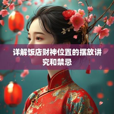 详解饭店财神位置的摆放讲究和禁忌