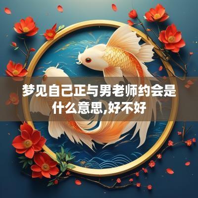 梦见自己正与男老师约会是什么意思,好不好