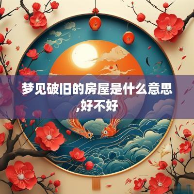 梦见破旧的房屋是什么意思,好不好