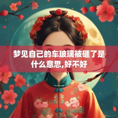 梦见自己的车玻璃被砸了是什么意思,好不好