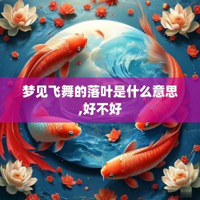 梦见飞舞的落叶是什么意思,好不好