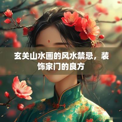 玄关山水画的风水禁忌，装饰家门的良方