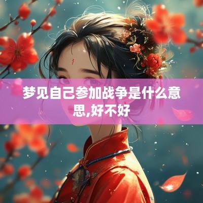 梦见自己参加战争是什么意思,好不好
