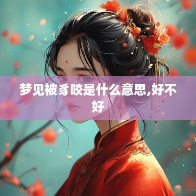梦见被豸咬是什么意思,好不好