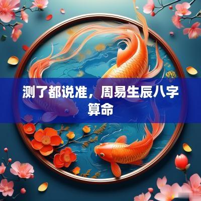 测了都说准，周易生辰八字算命