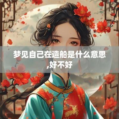 梦见自己在造船是什么意思,好不好