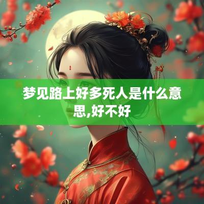 梦见路上好多死人是什么意思,好不好