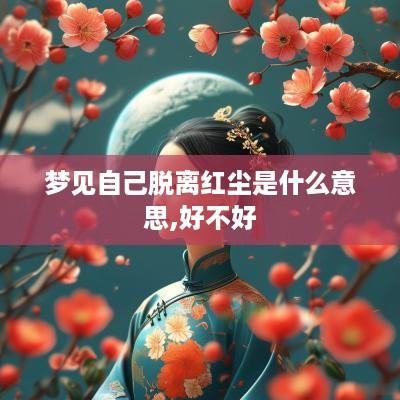 梦见自己脱离红尘是什么意思,好不好