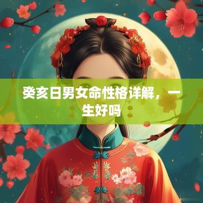 癸亥日男女命性格详解，一生好吗