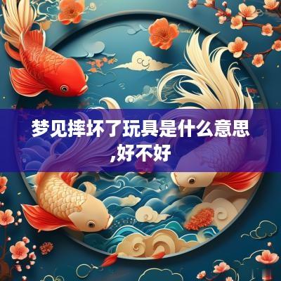 梦见摔坏了玩具是什么意思,好不好