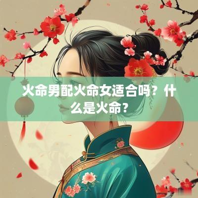 火命男配火命女适合吗？什么是火命？