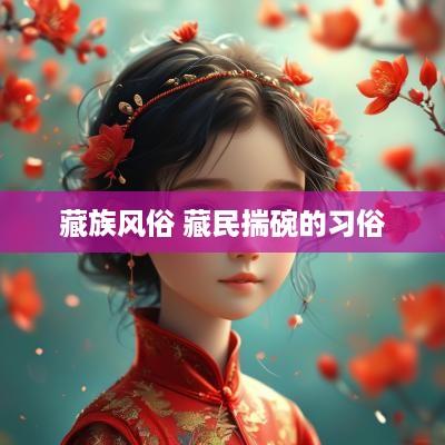 藏族风俗 藏民揣碗的习俗