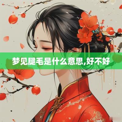 梦见腿毛是什么意思,好不好