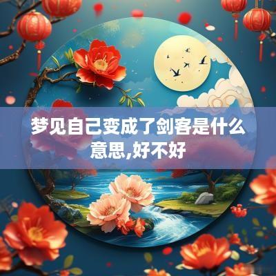 梦见自己变成了剑客是什么意思,好不好