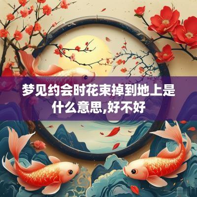 梦见约会时花束掉到地上是什么意思,好不好