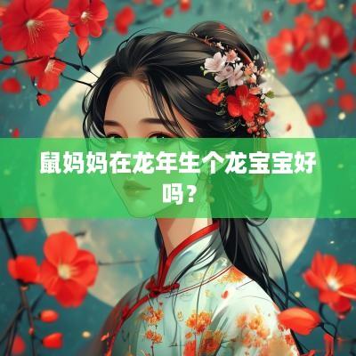 鼠妈妈在蛇年生个龙宝宝好吗？
