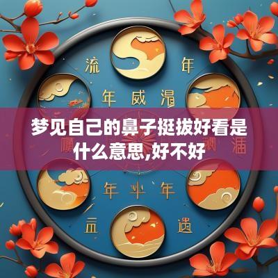 梦见自己的鼻子挺拔好看是什么意思,好不好