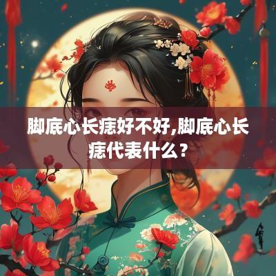 脚底心长痣好不好,脚底心长痣代表什么？