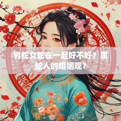 男蛇女蛇在一起好不好？属蛇人的婚姻观？
