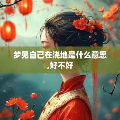 梦见自己在浇地是什么意思,好不好